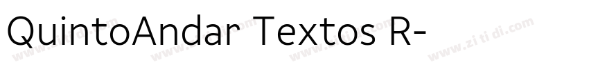 QuintoAndar Textos R字体转换